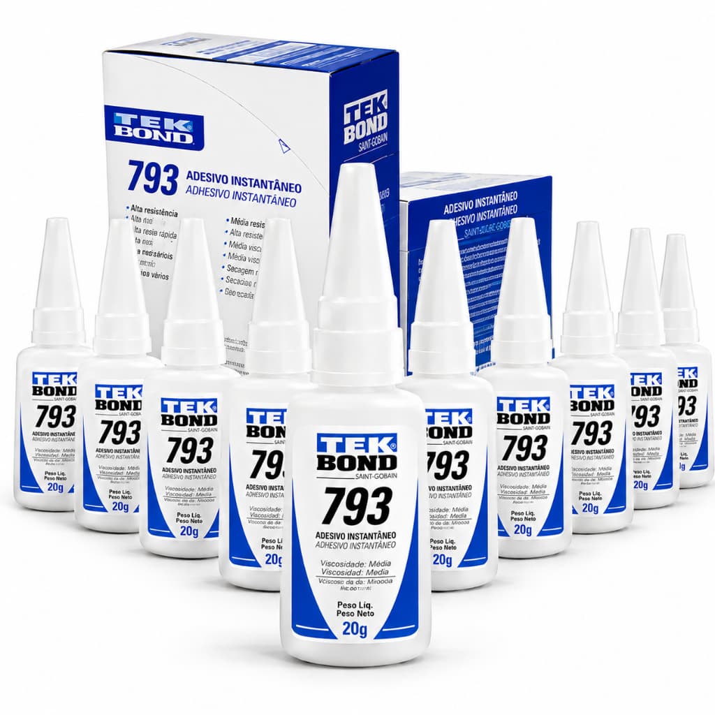 10 Colas Tekbond 793 20g Incolor