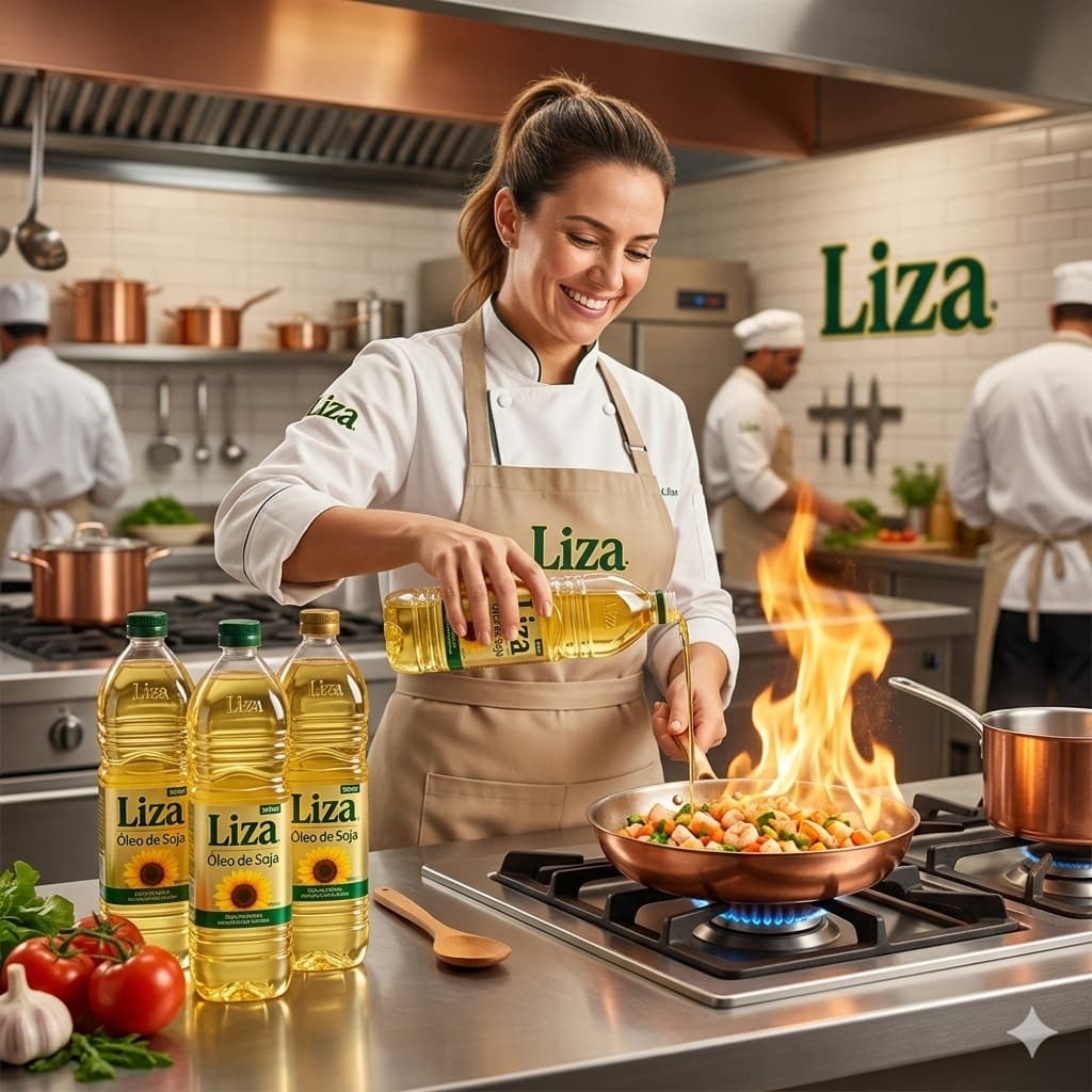 Óleo de Soja Liza 900ml – 5x Extra Filtrado | Rico em Ômega 3 e 6 | Ideal para Frituras e Cozimento