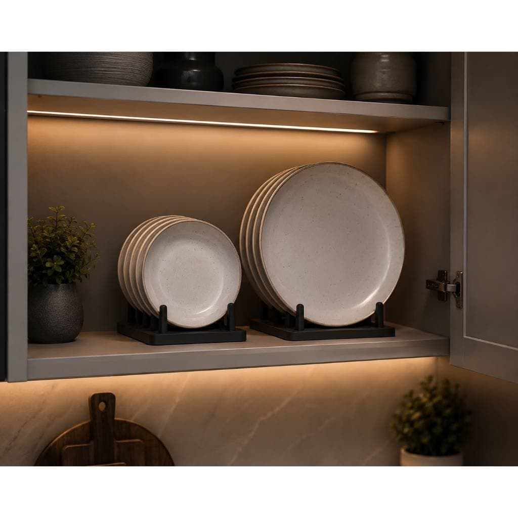 Suporte Vertical para Pratos de Jantar