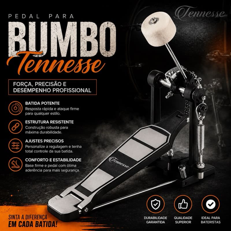 Pedal para Bumbo Tennesse