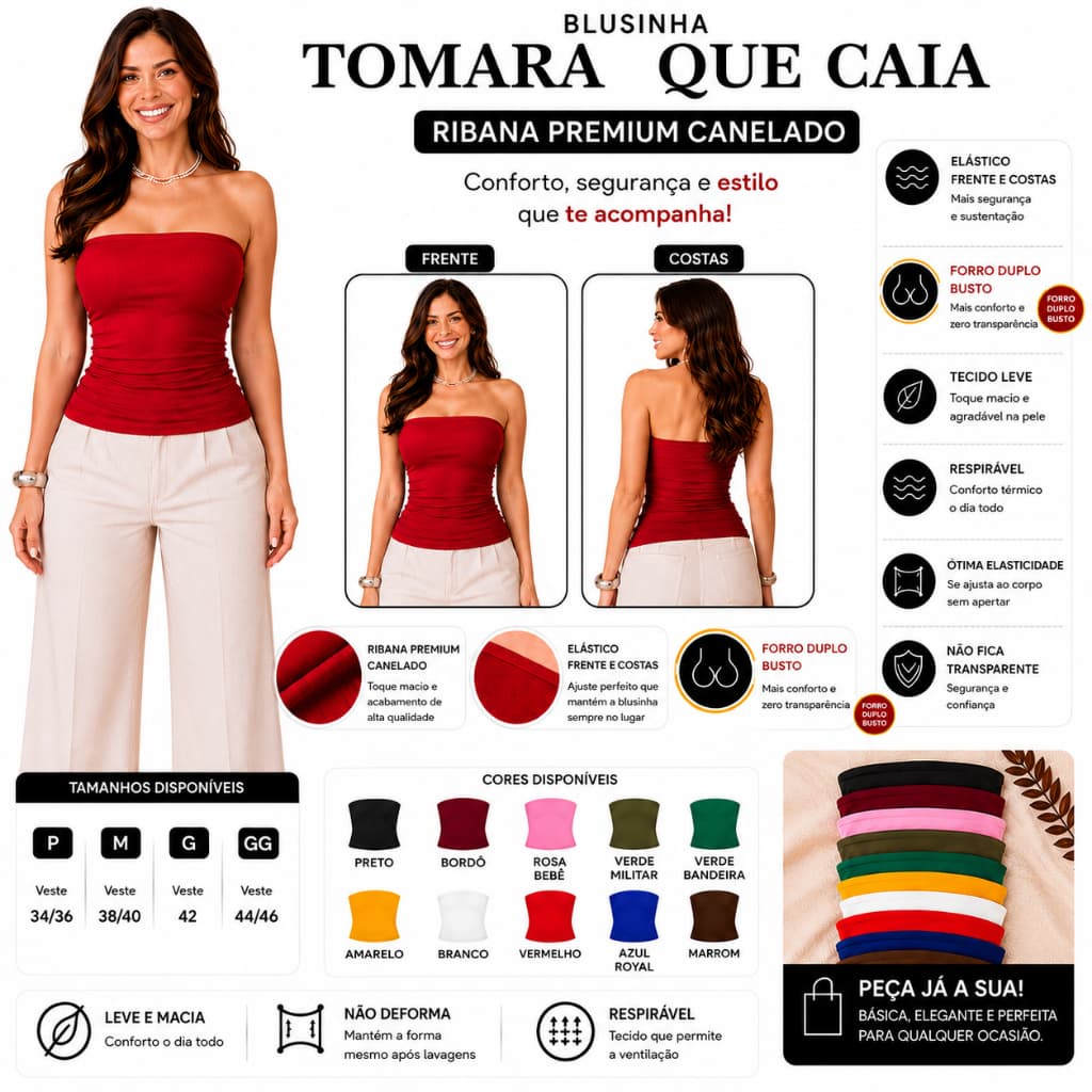 Top Tube Feminina Blusa Tubinho Comprido Malha Ribana Forrado Blogueira Moda Gringa