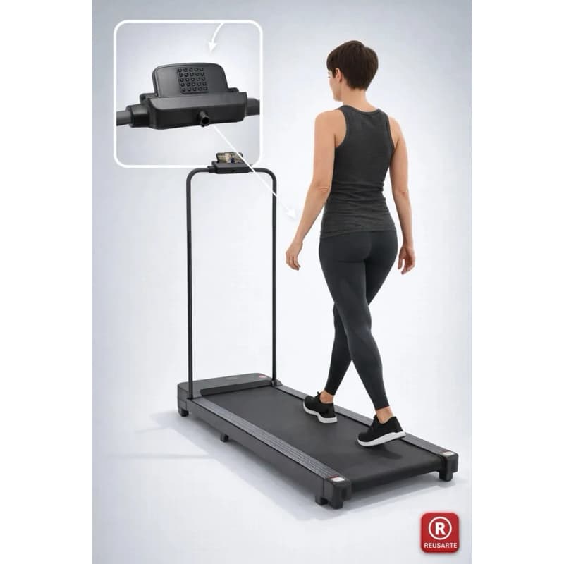 Esteira Elétrica Residencial Fitness Até 6km/h 220v/110v