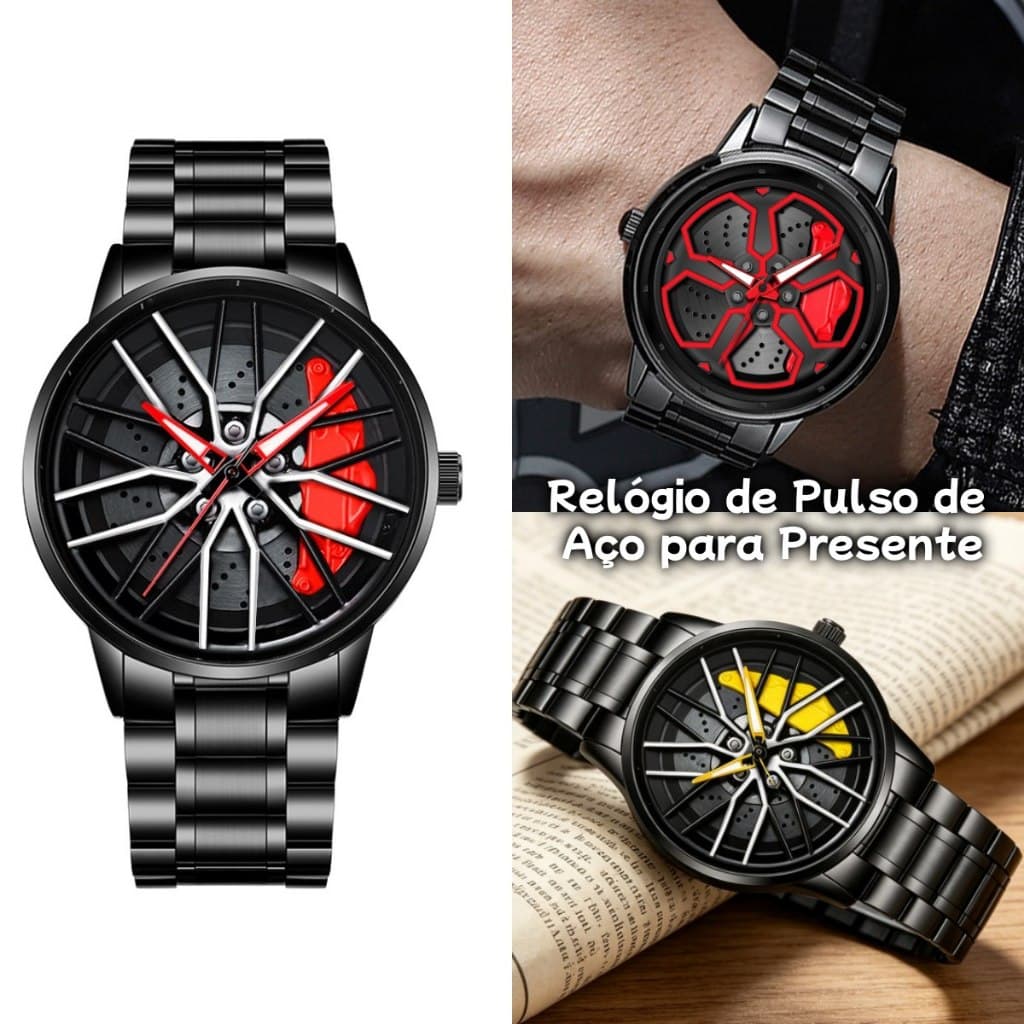 Relógio Quartzo Esportivo para Homens，Relógio de Pulso Masculino para Trabalho e Lazer，Relógio Masculino para Presente