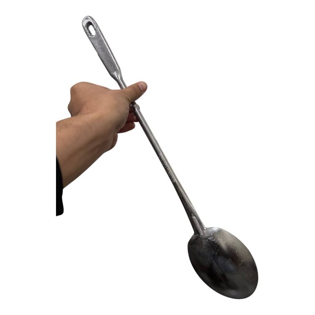 Colher De Aluminio Grande Reforçada 49cm