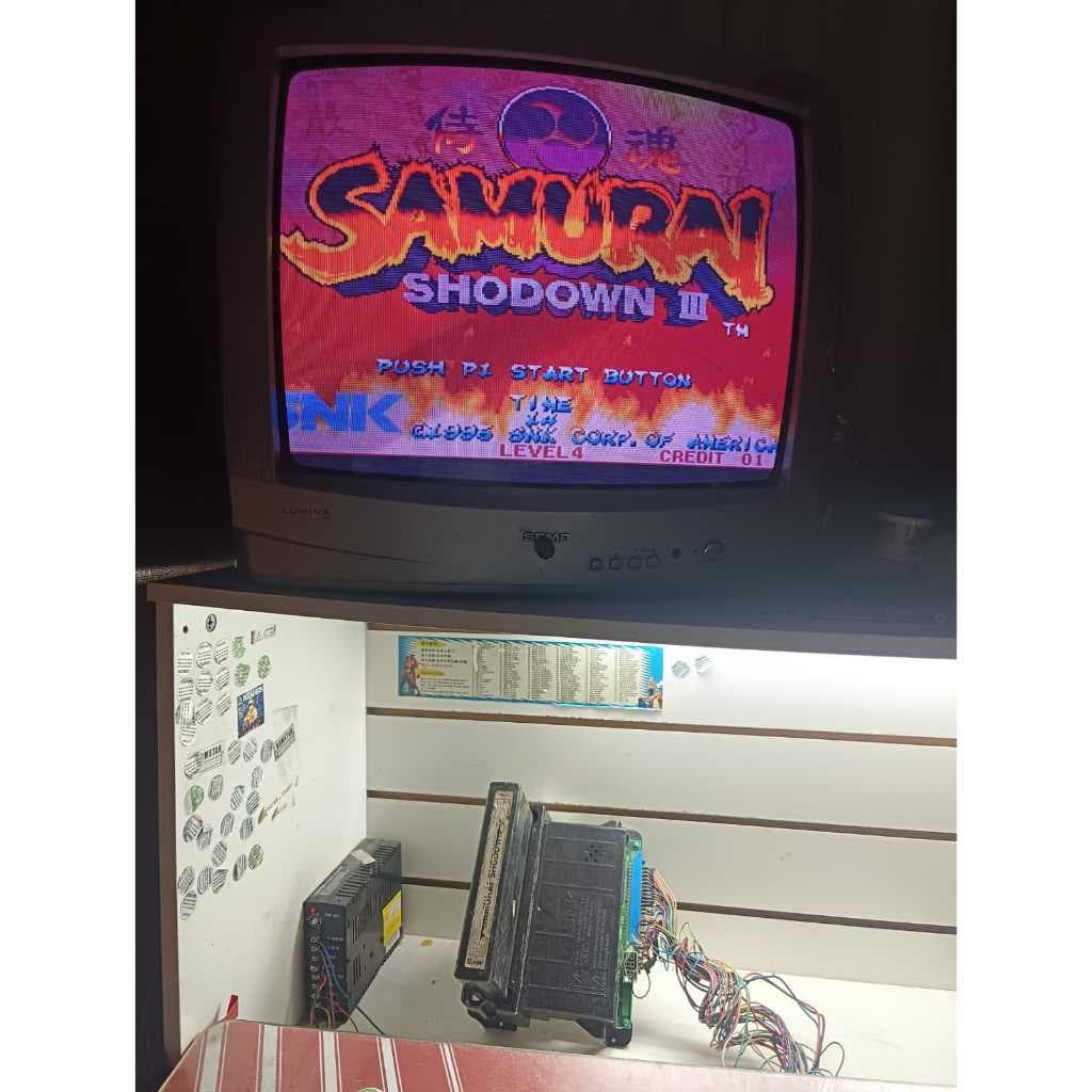 Cartucho Samurai Shodown Iii 3 Original Neogeo Mvs Arcade