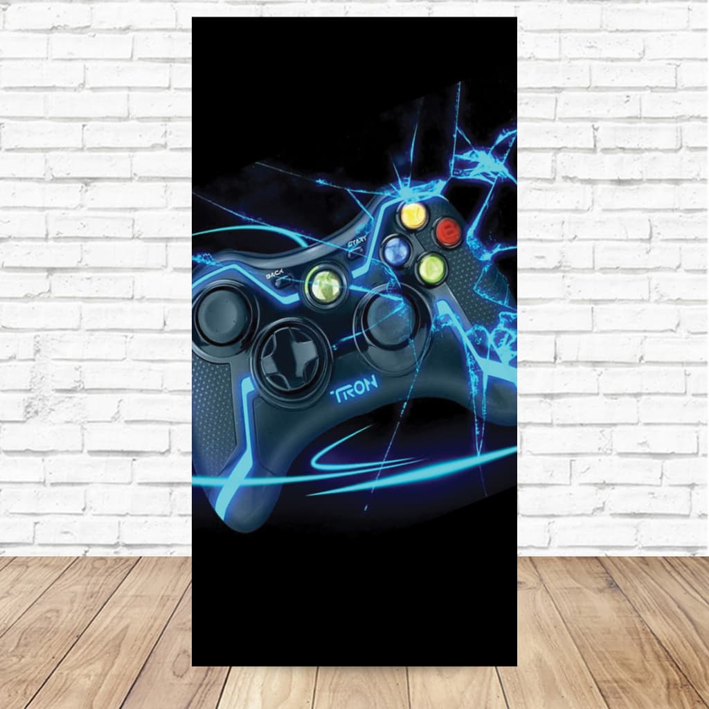 Capa para Painel Vertical Video Game 2,00mx1,00m SEM Elástico Decorativa Sublimada
