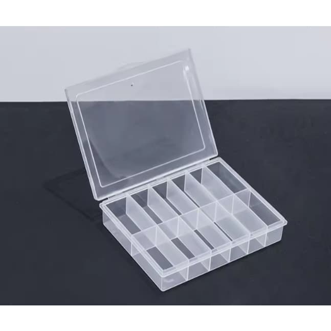 Caixa Organizadora para Unhas Postiças e Tips – Transparente