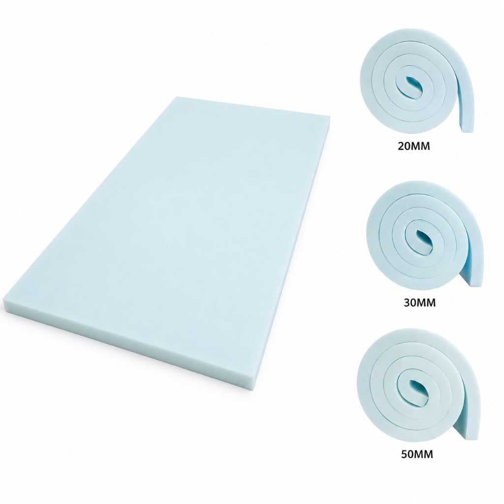 Espuma para sofa/estofados densidade 33 selada continua 1,00x1,90 resistente firme