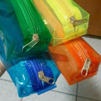 Kit Estojos Neon, Cores Sortidas - Porta Treco Perfeito para Bolsas Brinde festa