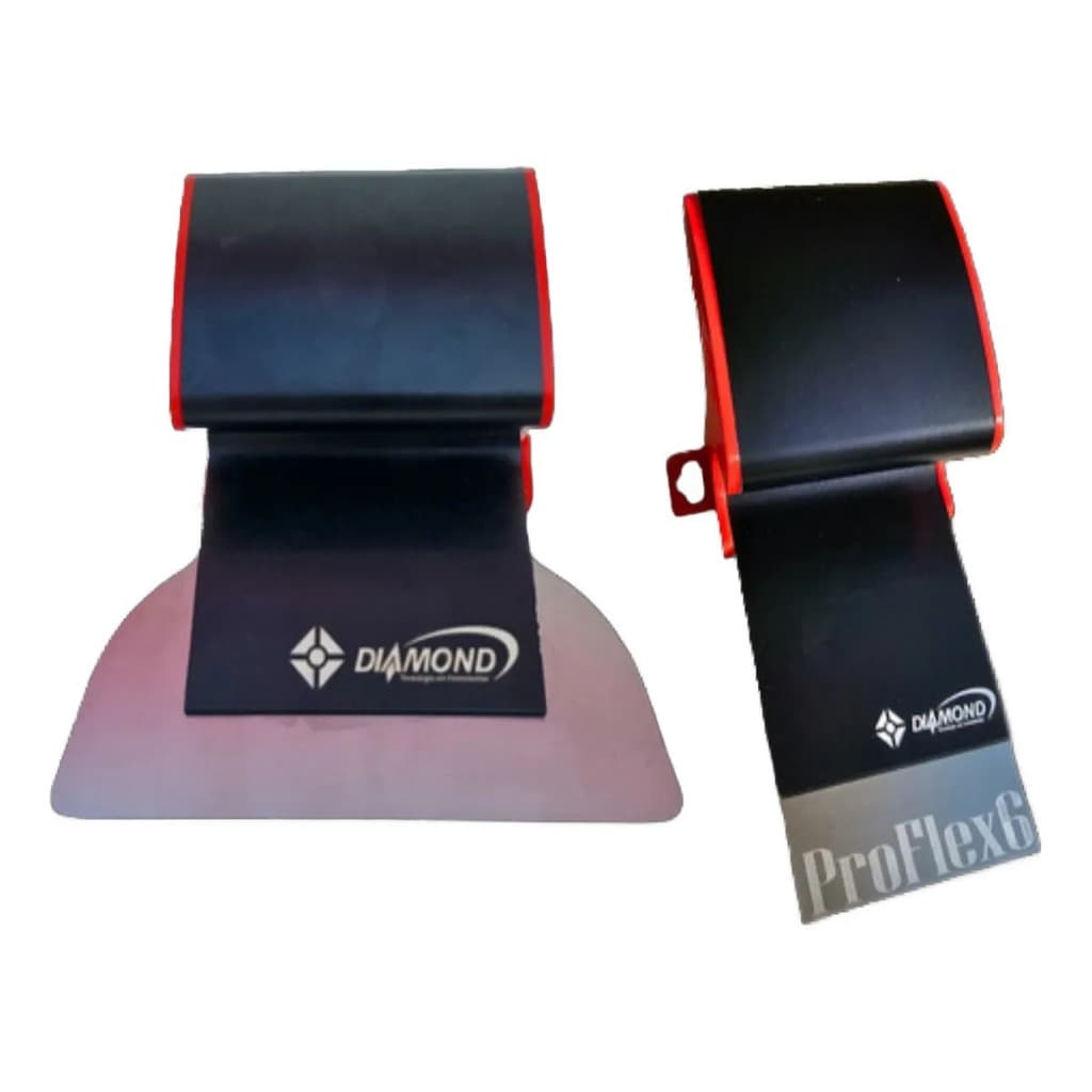 Kit Desempenadeira Diamond 15cm E 6cm Aço Inox profissional pintor pintura