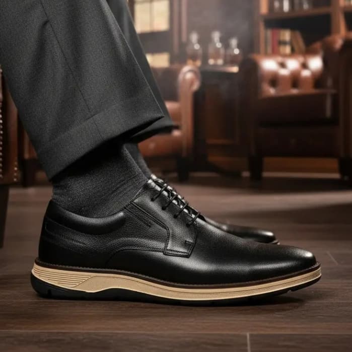 Sapato Oxford Casual Ferracini 24h Fluence Masculino Social Homem Elegante 5540-559g