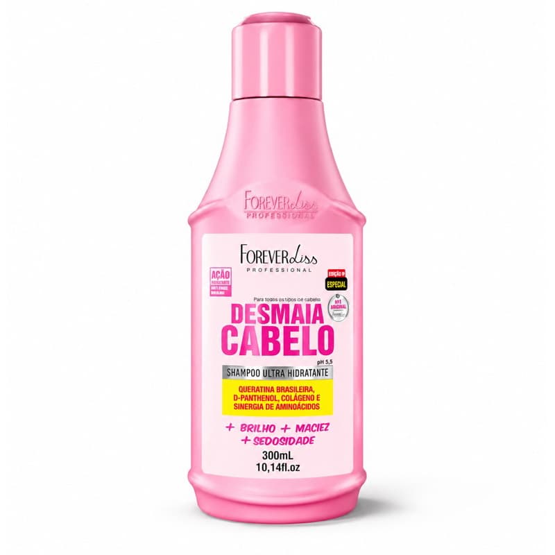 Shampoo Desmaia Cabelo 300g Forever Liss