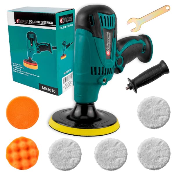Politriz Angular Lixadeira De Mão Polidor Pequeno 900w Nakasaki Multifunção 5 Polegadas Promoção
