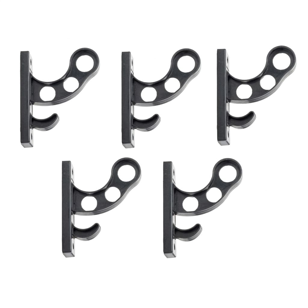 Kit 5 a 2 Suportes para capacete, Pendurador de chaves e Jaquetas