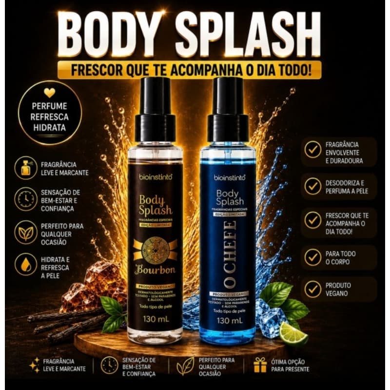 Kit Body Splash Perfume