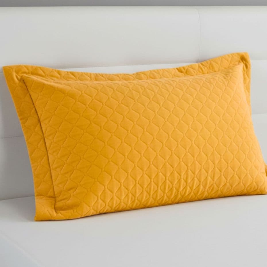 Porta Travesseiro Matelado Requinte Microfibra 1 Peça Luxo Confortável Toque Macio Cama Decoração