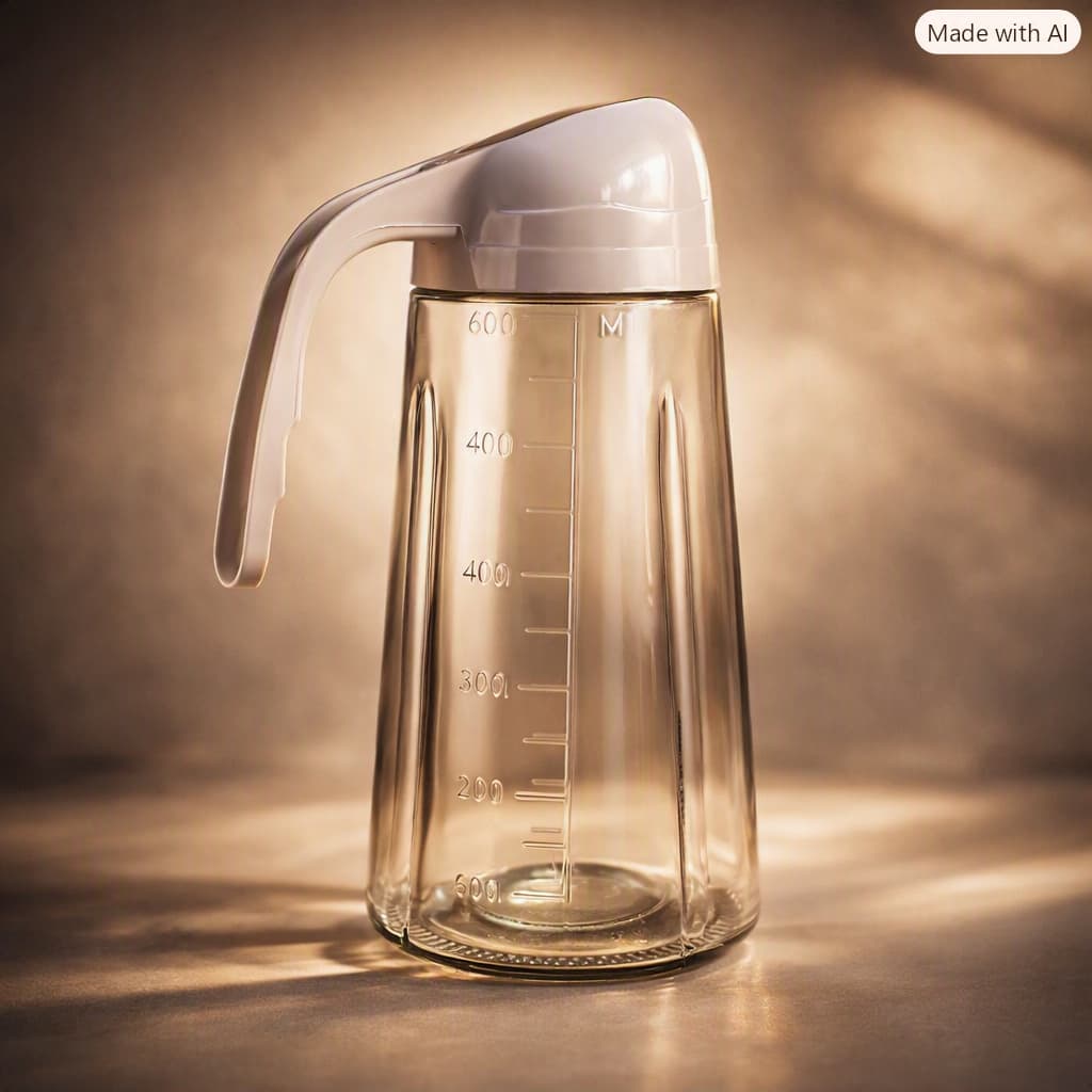 Dispenser Azeite Oleos Vinagre Vidro 630ml Tampa Bico Dosador Hermetico