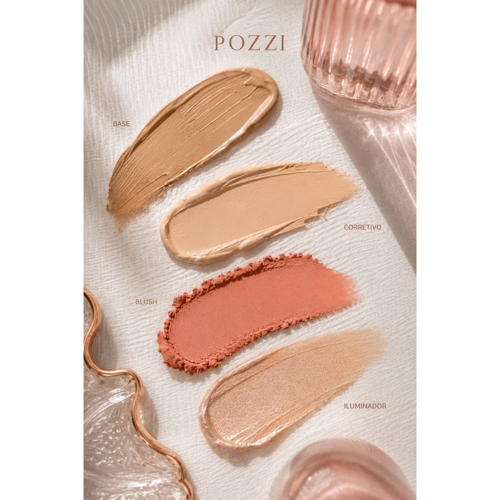 Base  Alta cobertura Pozzi 30 ml para Maquiagem