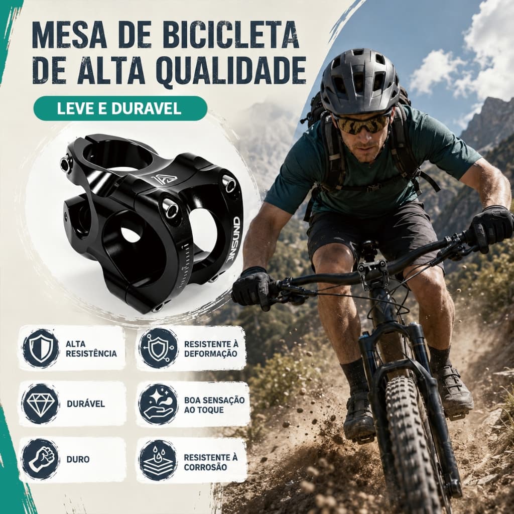 Mountain bike CNC ultra-leve punho da liga de alumínio 31.8*28.6mm downhill equitação riser