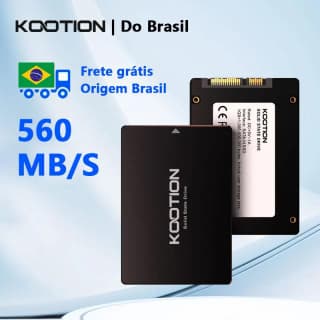 SSD Kootion 480GB SATA3, 560Mb/s, Interno, para PC, Notebook, PS4, Alta velocidade