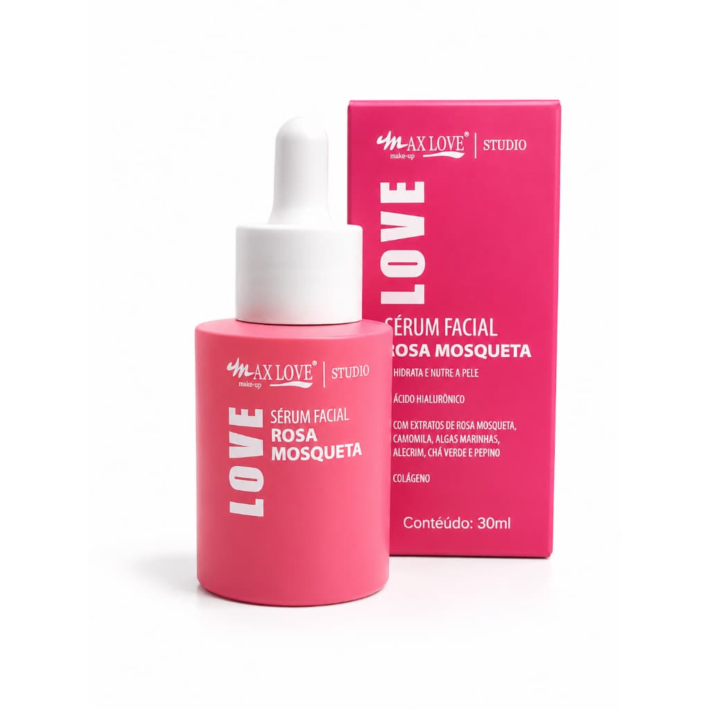 Sérum Facial Rosa Mosqueta Max Love 30ml
