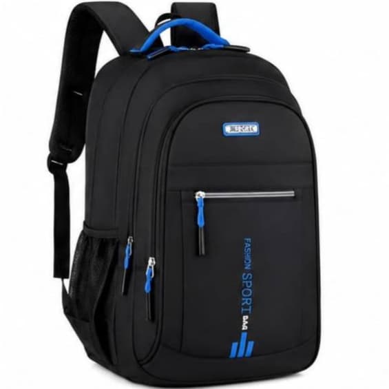 Mochila Escolar Executiva Azul - Resistente, Impermeável