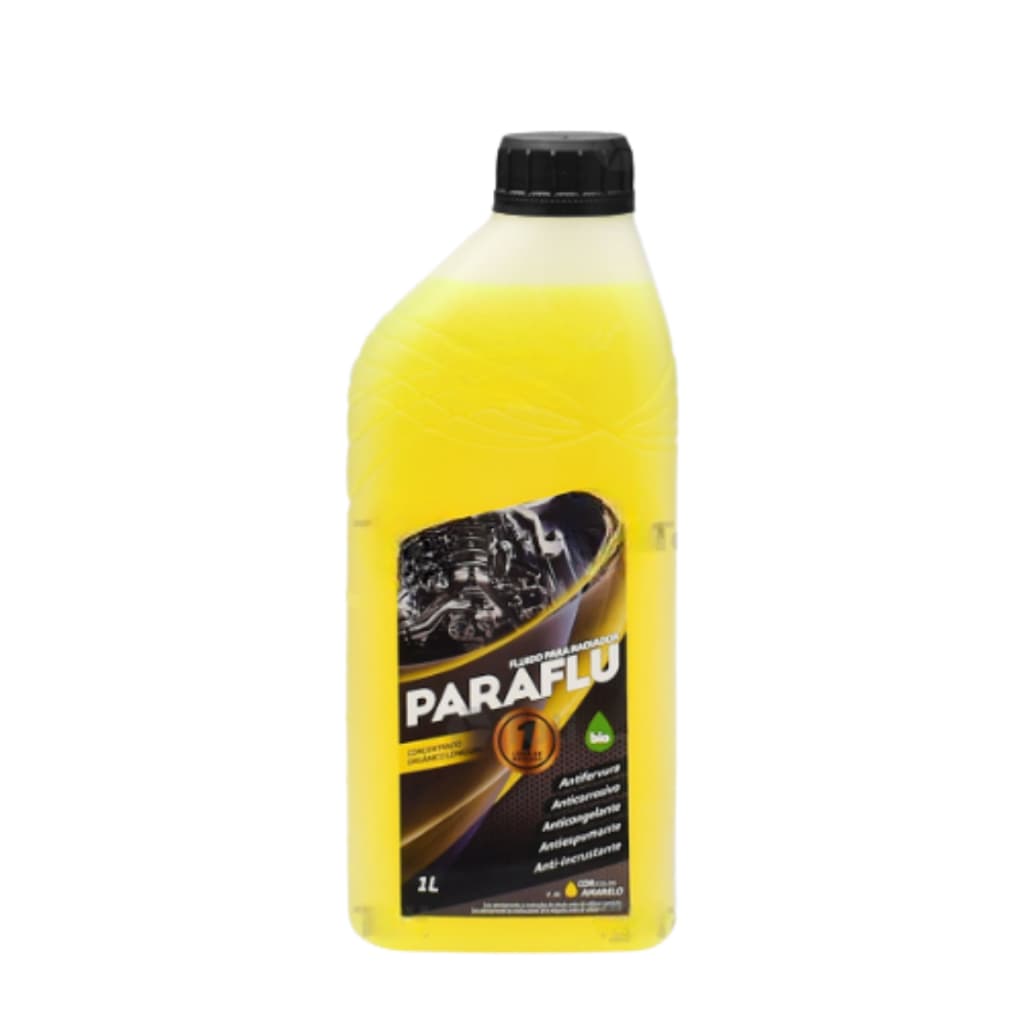 ADITIVO RADIADOR ORGANICO ECOFLU BIO AMARELO CONCENTRADO (40% DE ADITIVO) 1L