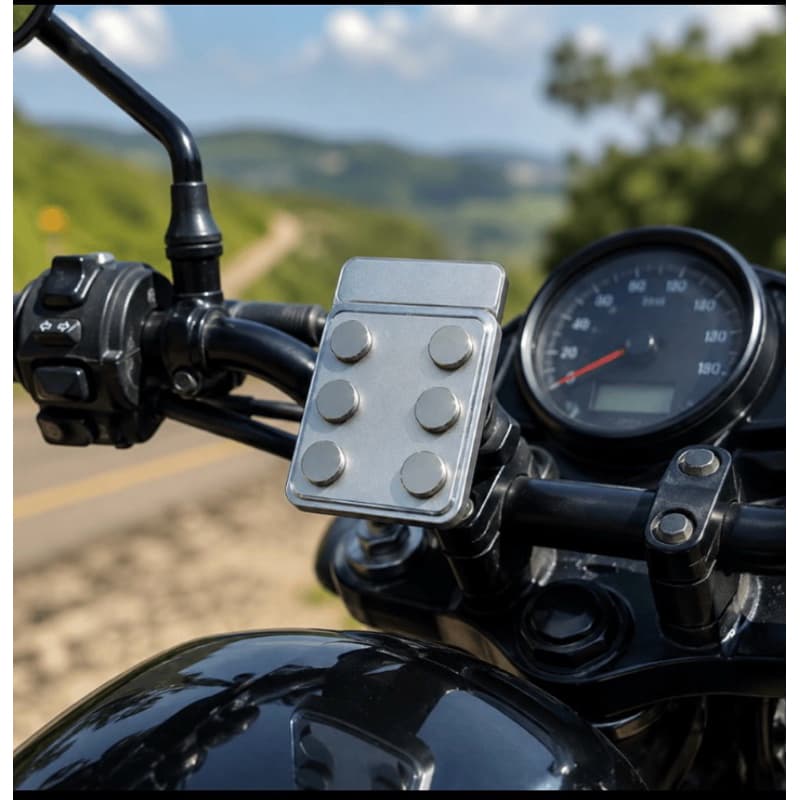 SUPORTE MAGNÉTICO PARA CELULAR – PARA MOTO 📱🔥