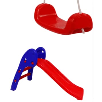 Kit Infantil Radical Baby – Escorregador Baby + Balanço Radical para Muita Diversão