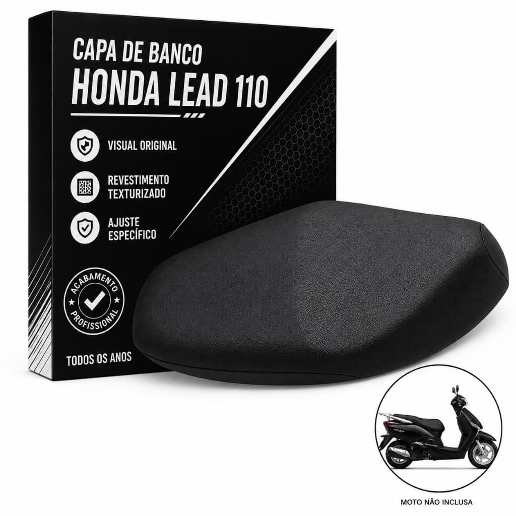 Capa De Banco Honda Lead 110 Assento Selim Todos Os Anos