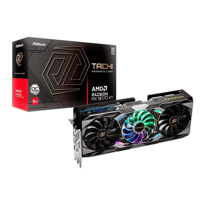 Placa de Video AsRock RX 9070XT Taichi OC