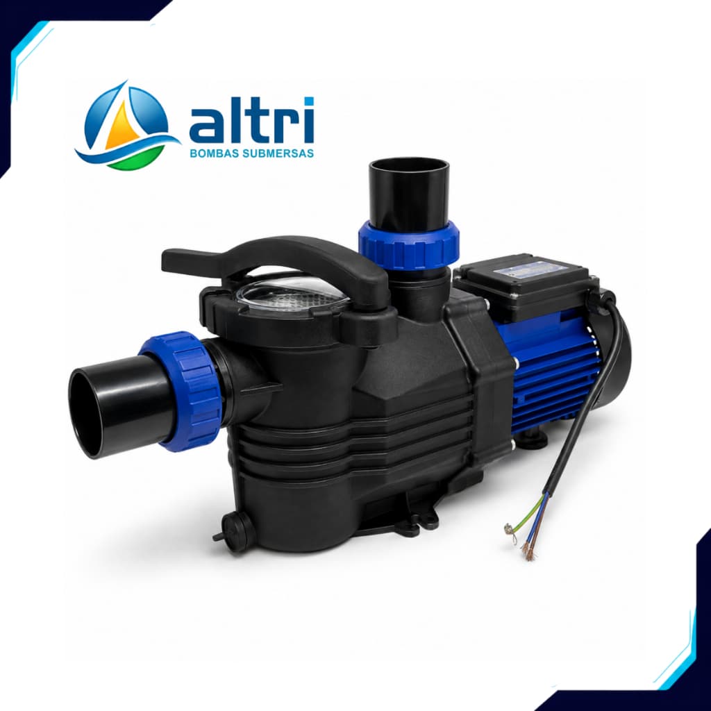 Bomba Piscina Altri ATMBP-50 1/2CV 220V Pré-Filtro Para Até 56.000L