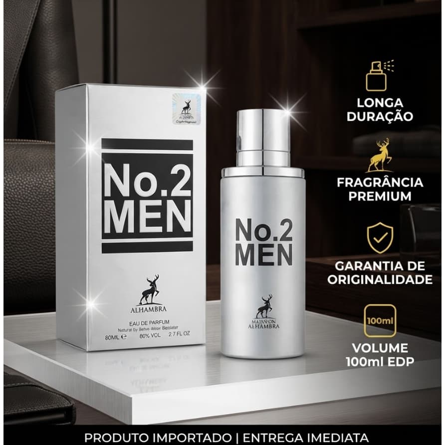Maison Alhambra No. 2 EDP 100ml Masculino Original