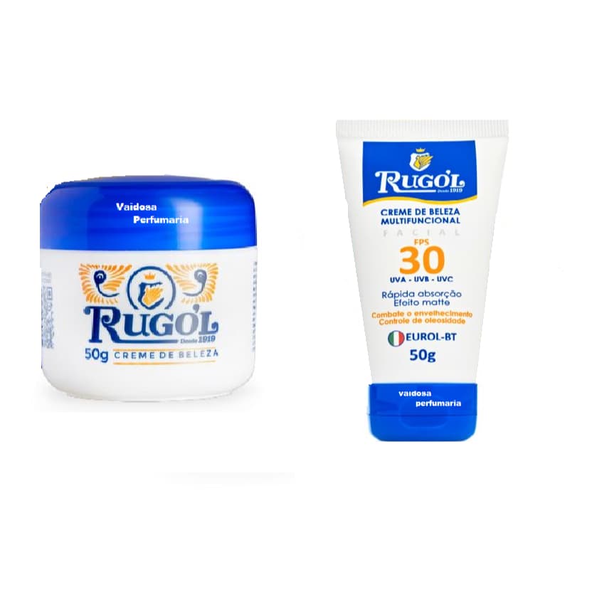 Kit 1 Creme Rugol Fps 30 50g + 1 Rugol Pote 50g