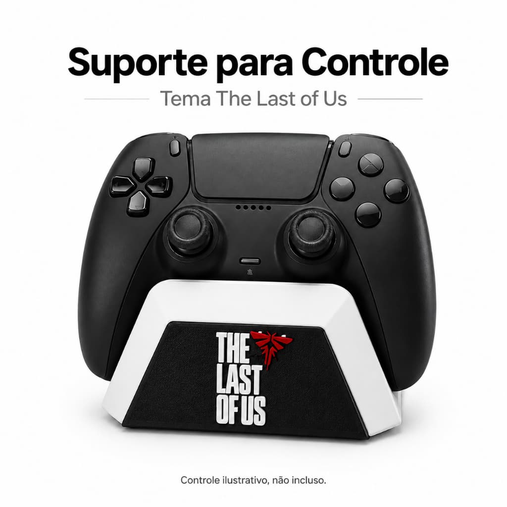 Suporte Controle DualSense PS5 The Last Of Us Gamer