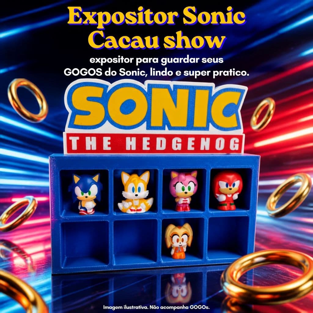 Expositor Sonic- CACAU SHOW