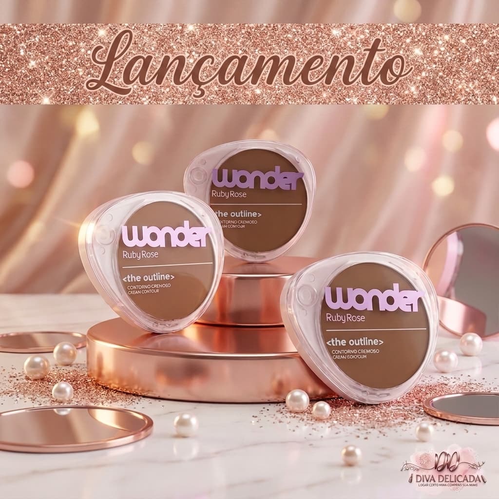 Contorno Cremosos The Outline Wonder By Ruby Rose  Natural