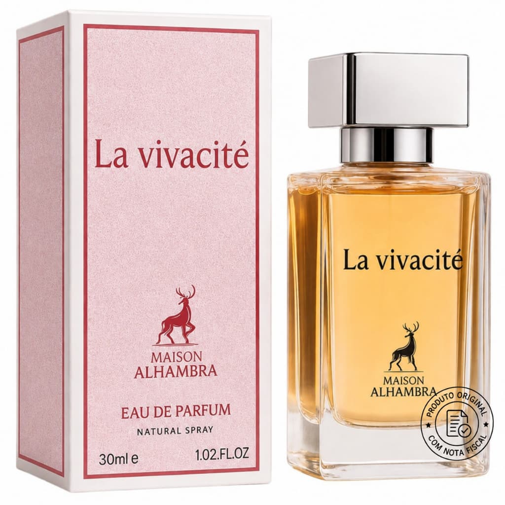 Perfume árabe Maison alhambra La Vivacité edp 30ml