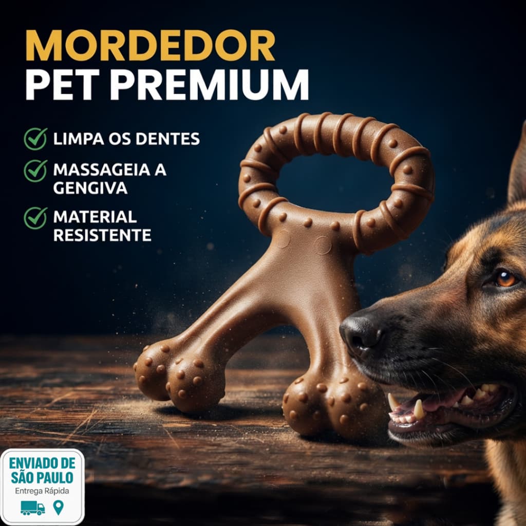 Brinquedo Mordedor Para Cachorro Pet Limpa Dentes Interativo Adestramento