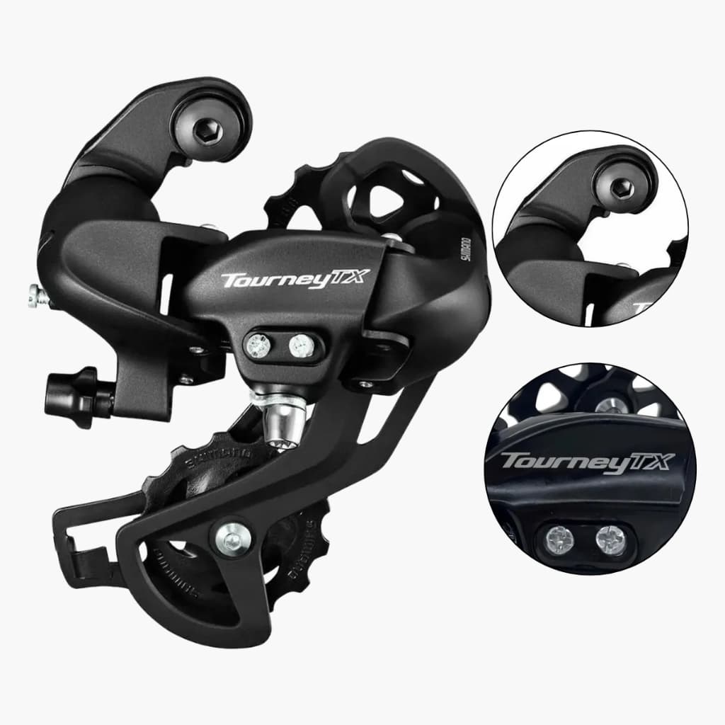 Câmbio Traseiro Shimano Tourney Rd Tx800 Megarange 7/8v Sgs