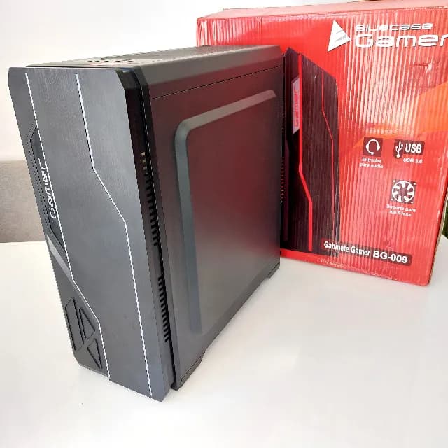 Gabinete Gamer Acrílico RGB Mid Tower Bluecase
