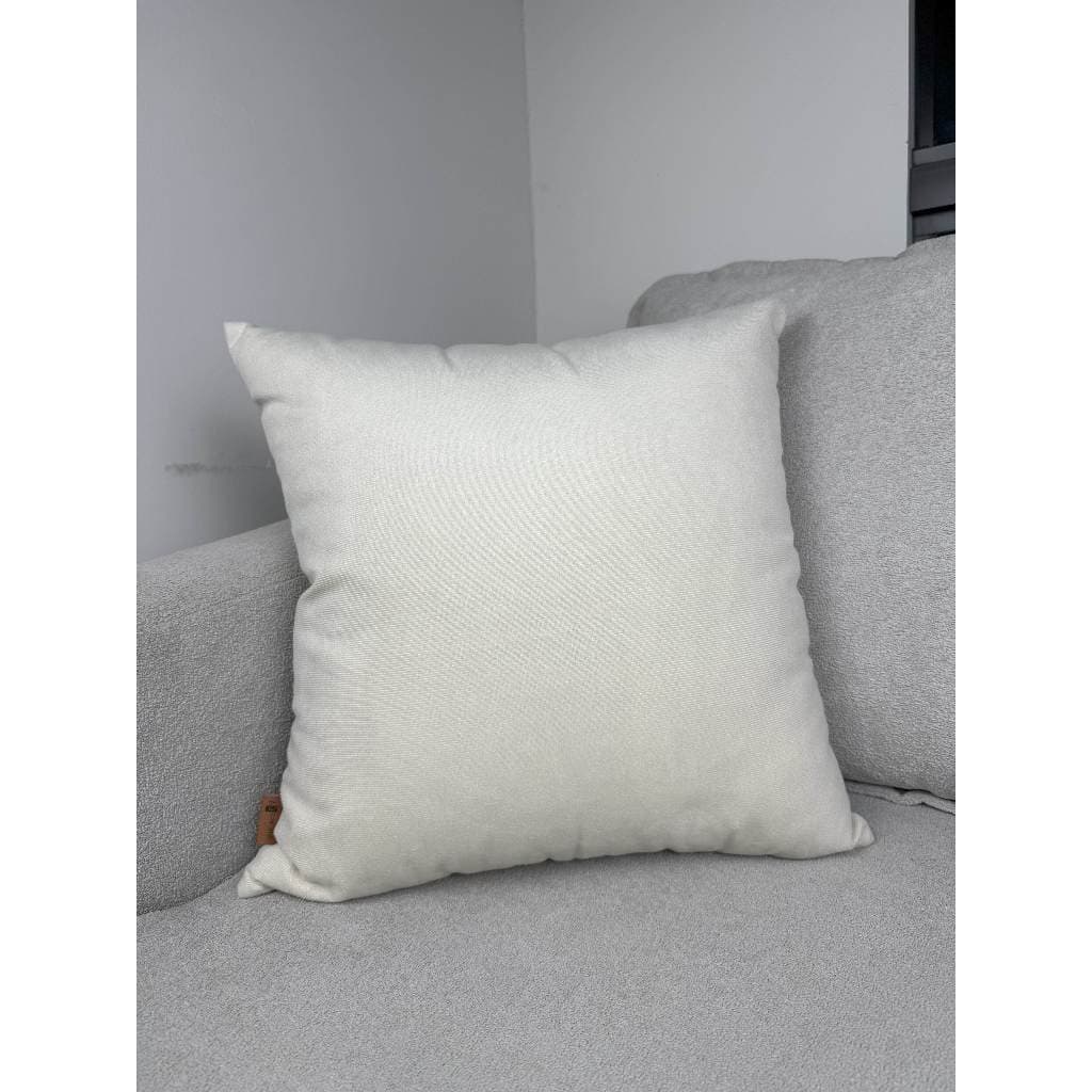 Almofada Decorativa 45x45cm Branca – Confortável, Elegante e Moderna para Sofá e Cama