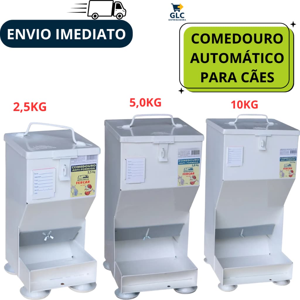 Comedouro Automático Para Cães - Fercar