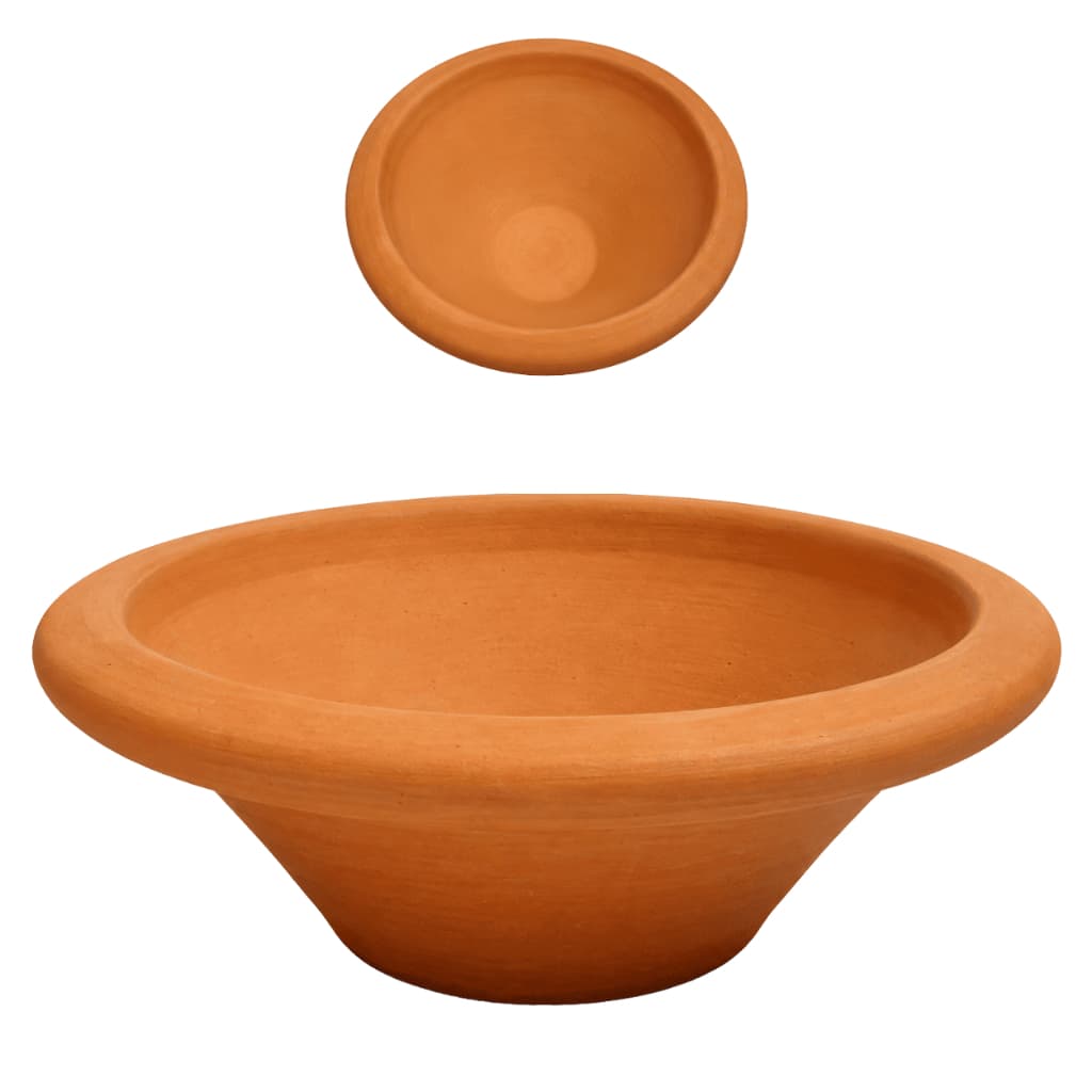 Alguidar De Barro 18 Cm Oferenda Umbanda Candomblé Qualidade