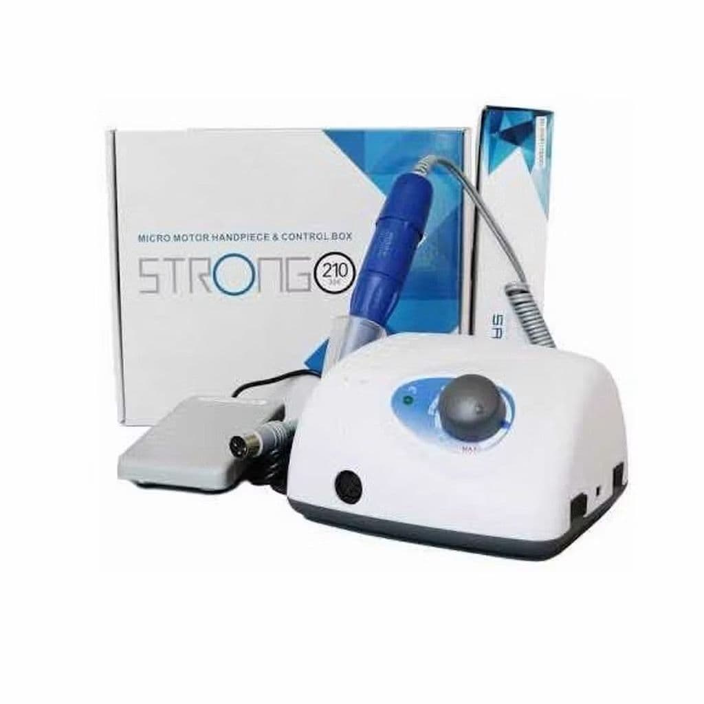 Micro Motor Lixa Eletrica Podologia Profissional 210 35 Rpm Lixa Gel bivolte 65W