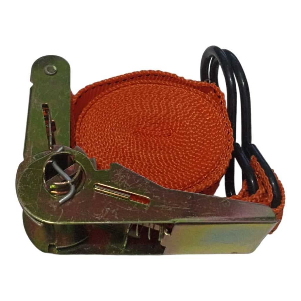 Cinta com Catraca para Carga 4,5m x 25mm Capacidade de tração 60kg