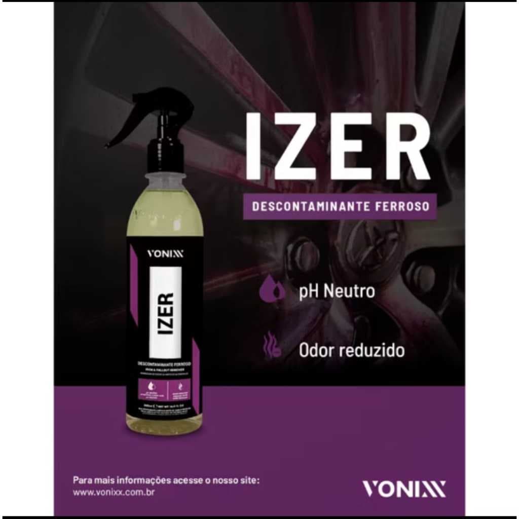 IZER DESCONTAMINANTE FERROSO 500ml VONIXX