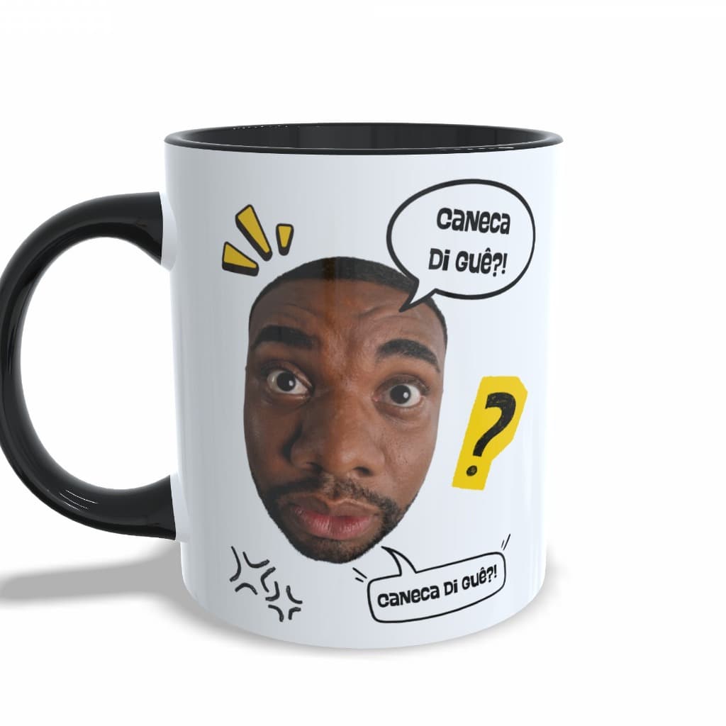 Caneca Meme Caneca Di Guê Di Guê Engraçada Cerâmica 325ml Premium Geek