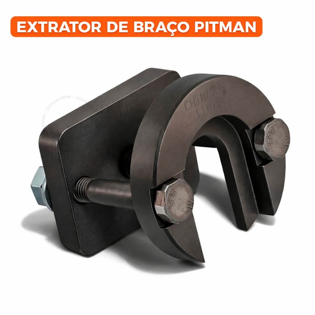 Extrator de Braço Pitman S10 Reforçado em Aço Ferramenta para Remoção Mecânicos Oficinas