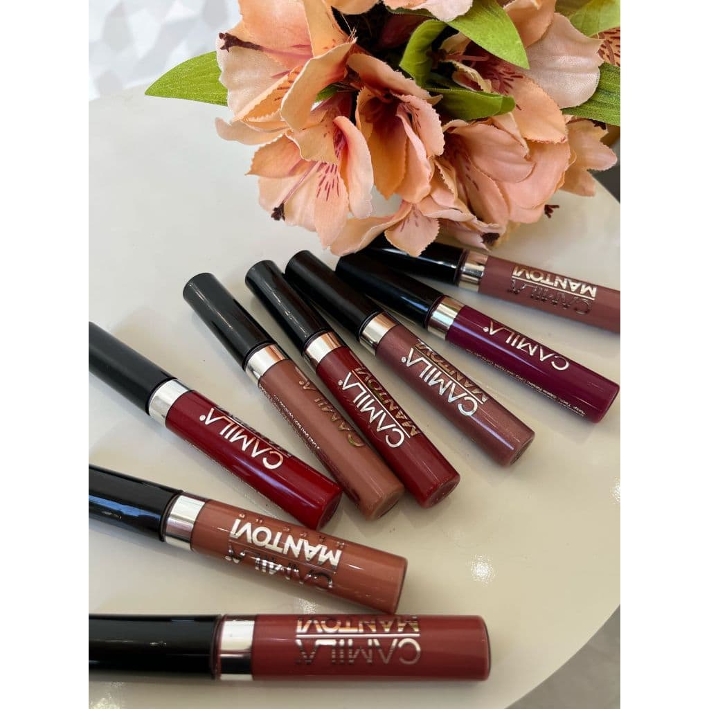 Batom Líquido Efeito Gloss - Camila Mantovi Make Up